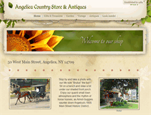 Tablet Screenshot of angelicacountrystore.com